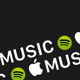 Ilustración para el artículo titulado Apple Music vs Spotify, Tidal, Rdio y Google Music. ¿Cuál es mejor?